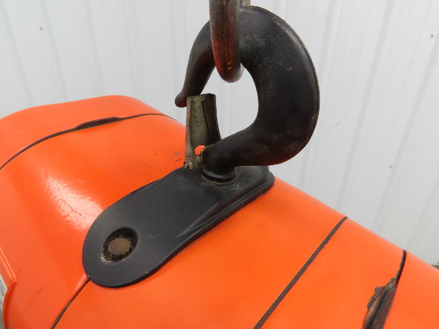CM Lodestar Electric Chain Hoist 1/8 Ton 32 FPM Variable Speed 9' Lift 460V
