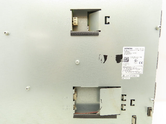 Siemens Simatic 6FC5203-0AF08 Operator Control Panel HMI 15" Screen