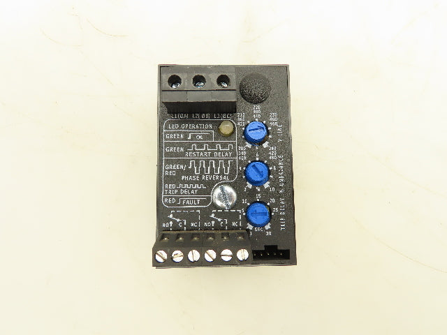 Little Fuse HLMUDNAAN Time Delay Module Relay 3 Phase Voltage Monitor 200-480V