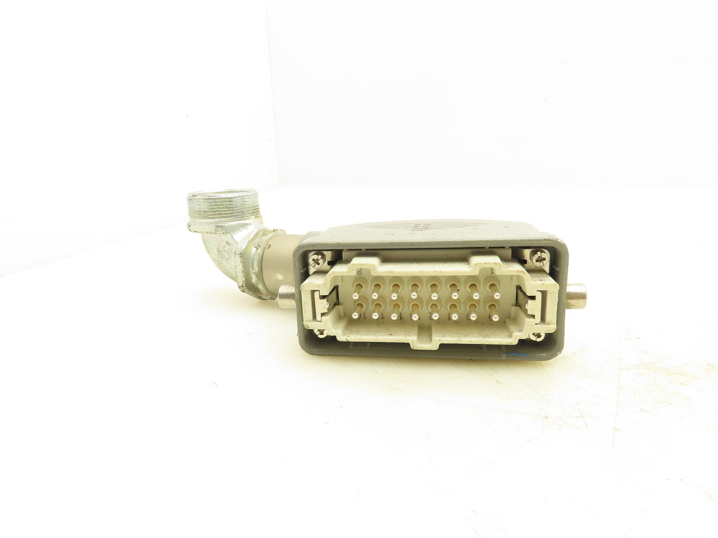 GW Connect GWD32 Heavy Duty Power Connector Male 16 Pin Hood Side Entry Lot Of 7