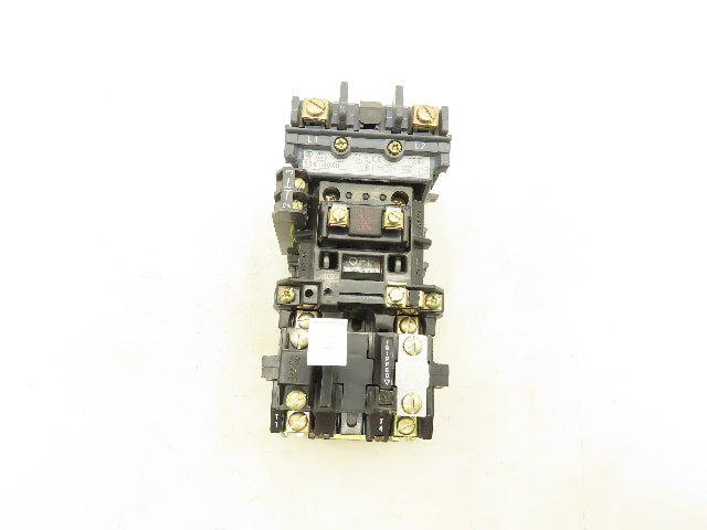 Allen Bradley 509-AOXD Starter Non Reversing 120V Coil 600VAC 18A 1HP Ser.B
