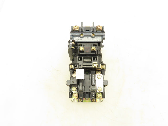 Allen Bradley 509-AOXD Starter Non Reversing 120V Coil 600VAC 18A 1HP Ser.B