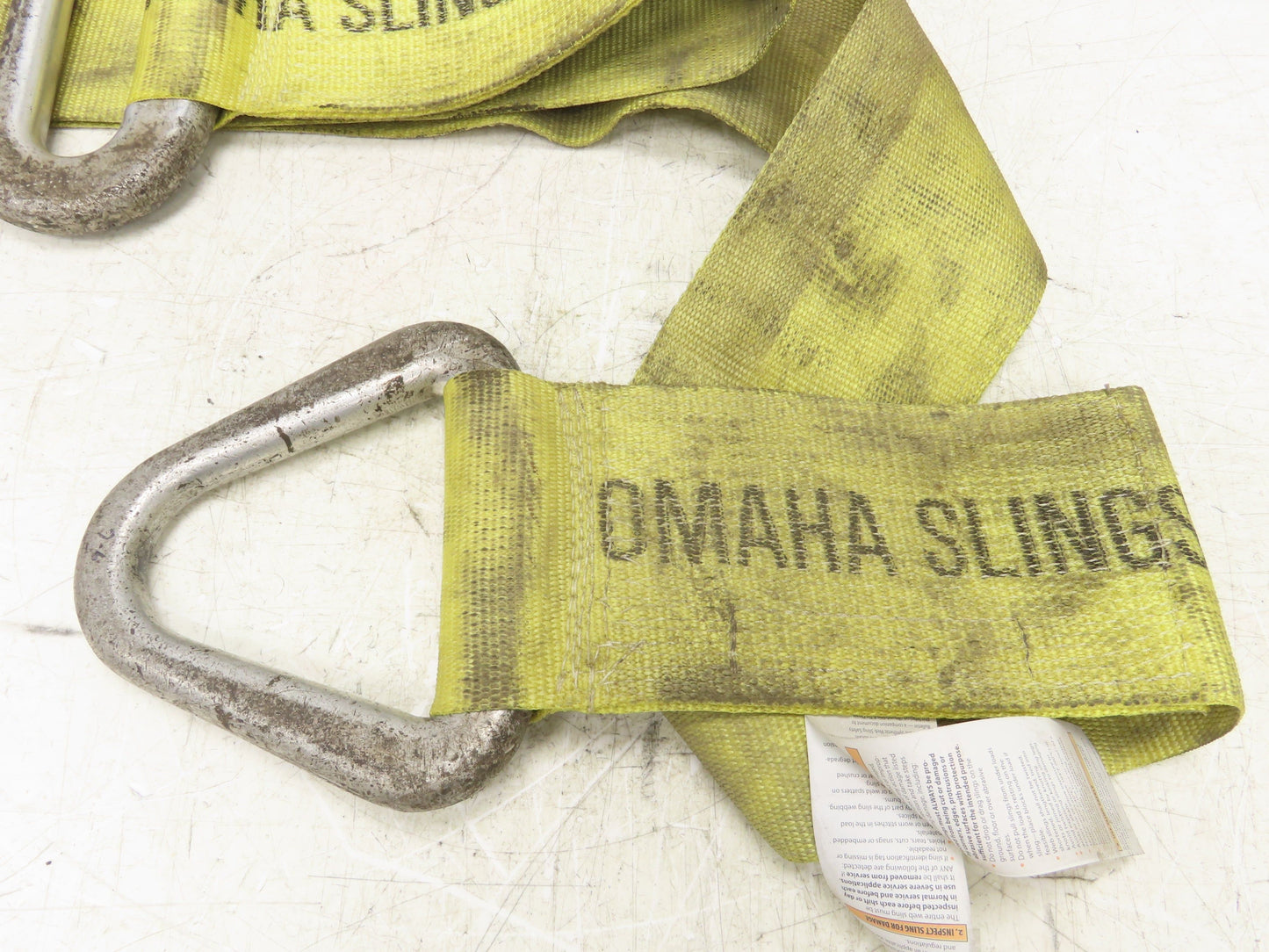 Omaha 6" Nylon Triangle Choker Lifting Sling 7680-19200Lbs 9' 6"L