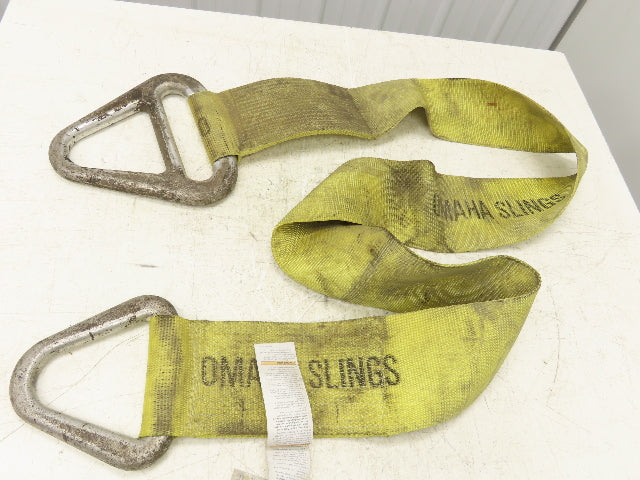 Omaha 6" Nylon Triangle Choker Lifting Sling 7680-19200Lbs 9' 6"L