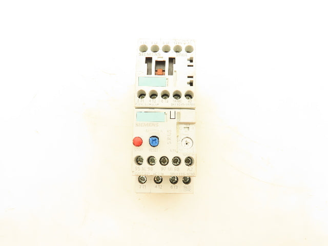 Siemens 3RT1015-1AF01 Contactor 110VAC 7A 3 Pole 1NO With Relay 1.8-2.5A 600V