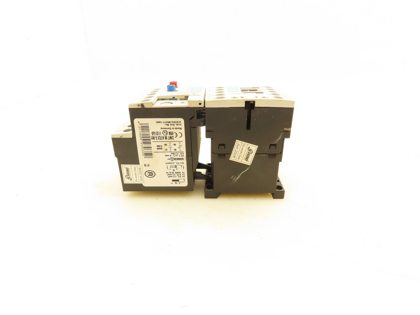 Siemens 3RT1015-1AF01 Contactor 110VAC 7A 3 Pole 1NO With Relay 1.8-2.5A 600V