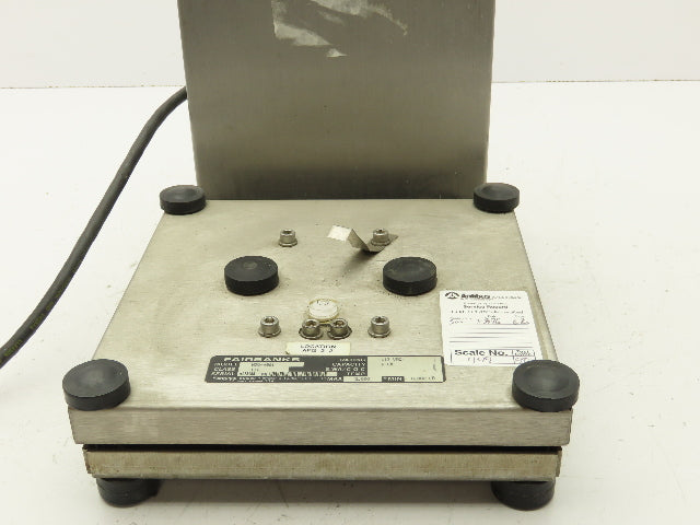 Fairbanks H70-4901 Stainless Digital Bench Scale 6Lb kg oz grams -Needs Repair-