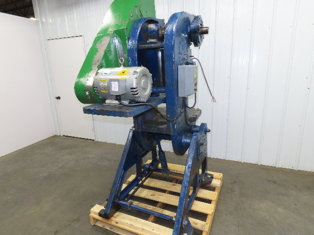 Alva Allen BT25 Mechanical OBI Punch Press 25 Ton 2-1/2" Stroke 8" Throat 3Ph