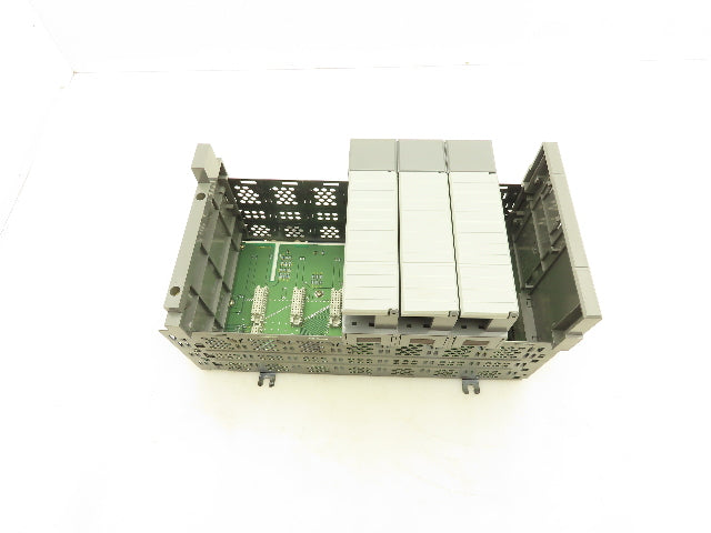Allen Bradley SLC500 7 Slot Modular Chassis With 3 Card Slot Fillers Ser.B