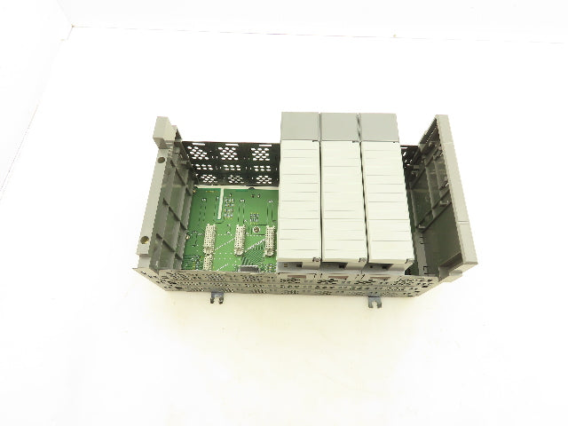 Allen Bradley SLC500 7 Slot Modular Chassis With 3 Card Slot Fillers Ser.B