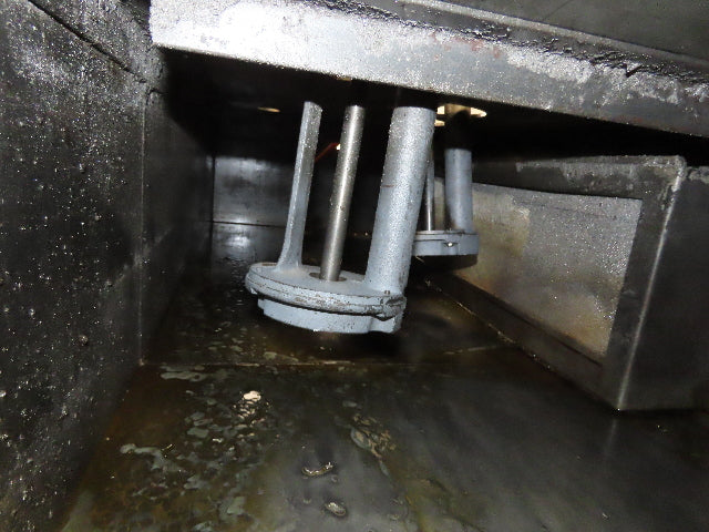 Syst Scraper Belt Chip Conveyor Coolant Recovery 3-Pump Filtration Tank