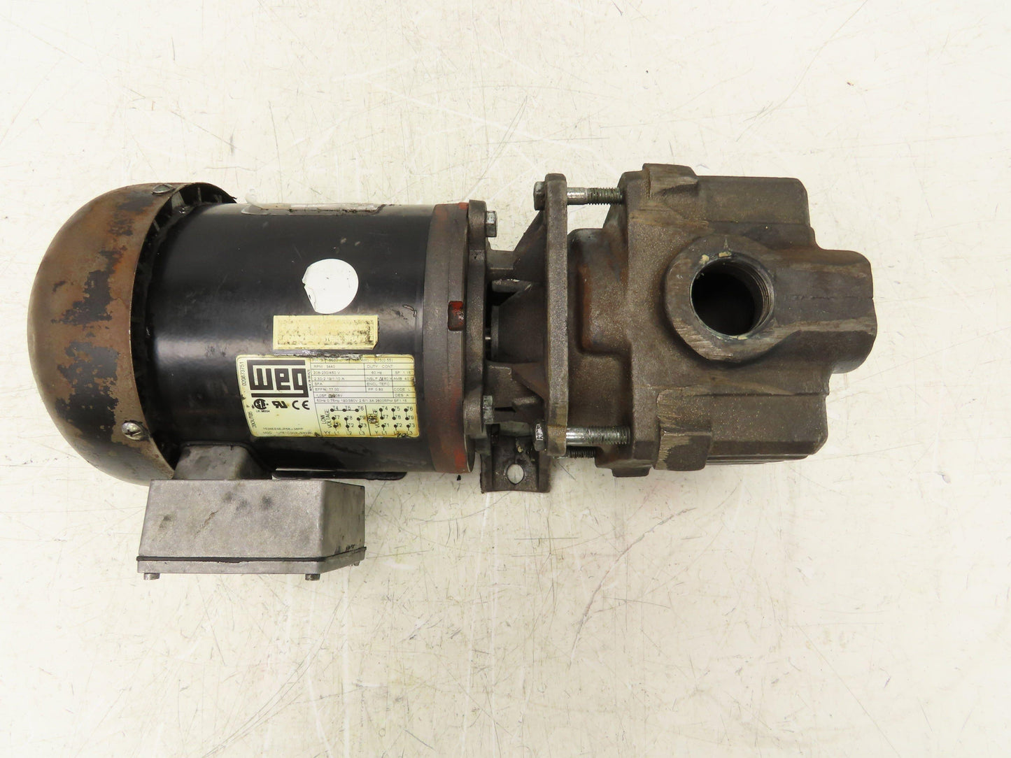 AMT 285P-95 Self-Priming Centrifugal Pump 65gpm 3/4Hp 230/460V 3PH 1.25" NPT