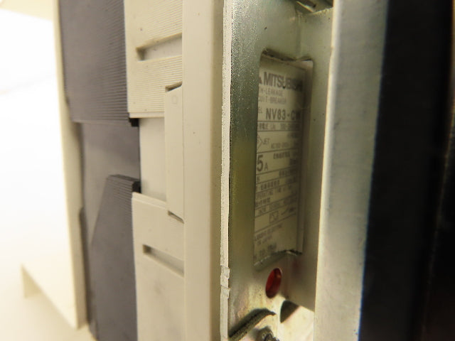 Mitsubishi Electric NV83-CW Circuit Breaker Disconnect Switch 15A 3 Pole