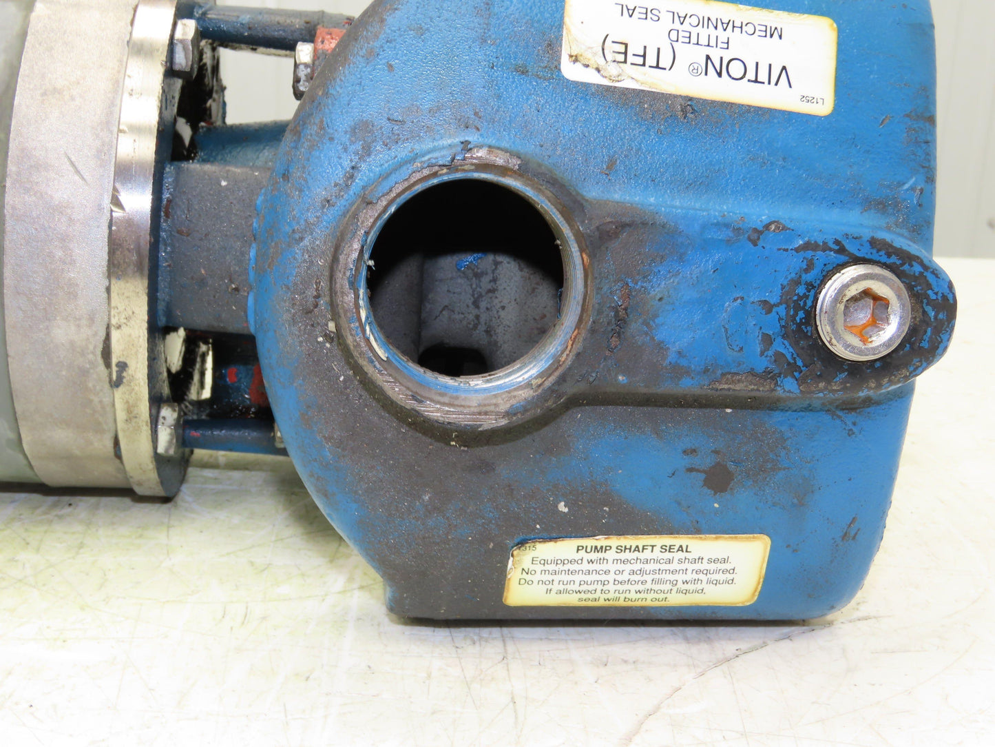Scot 73 Cast Iron Centrifugal Suction Pump 1.5" NPT 3/4Hp 3450rpm 230/460V 3PH