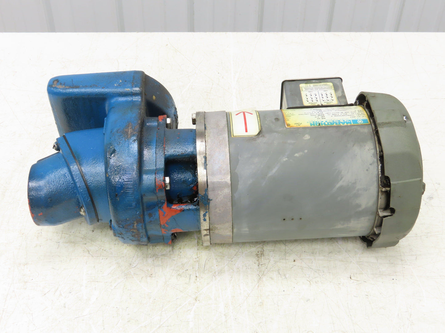 Scot 73 Cast Iron Centrifugal Suction Pump 1.5" NPT 3/4Hp 3450rpm 230/460V 3PH