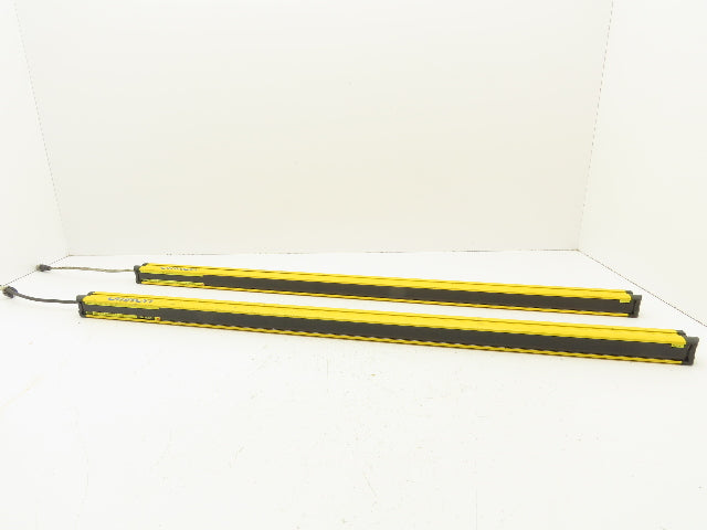 Omron F3SG-4RE0880P14-D Safety Light Curtain Set Receiver Emitter 880mm Set