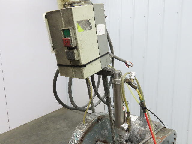 CTD F255 Straight Cut off Chop Saw 10" Blade 3450RPM 3Hp 3Ph Aluminum Metal