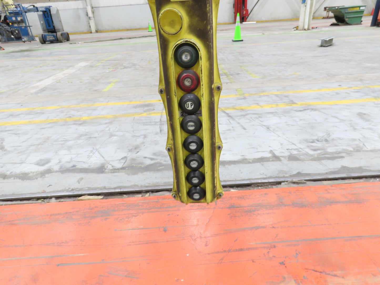 P&H 1 Ton Single Girder Underhung Bridge Crane 28' Span