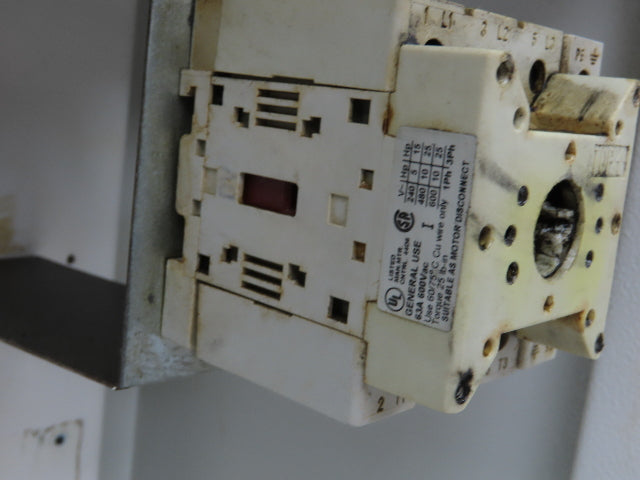 EMF BA 46689 Electrical Box Enclosure 34x24x10" Rotary Disconnect Switch