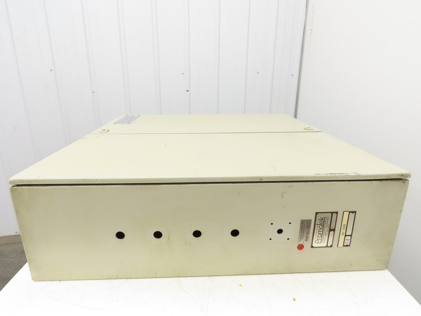 Rittal AE 1110 Double Door Electrical Box Enclosure 40x40x12" Backplate