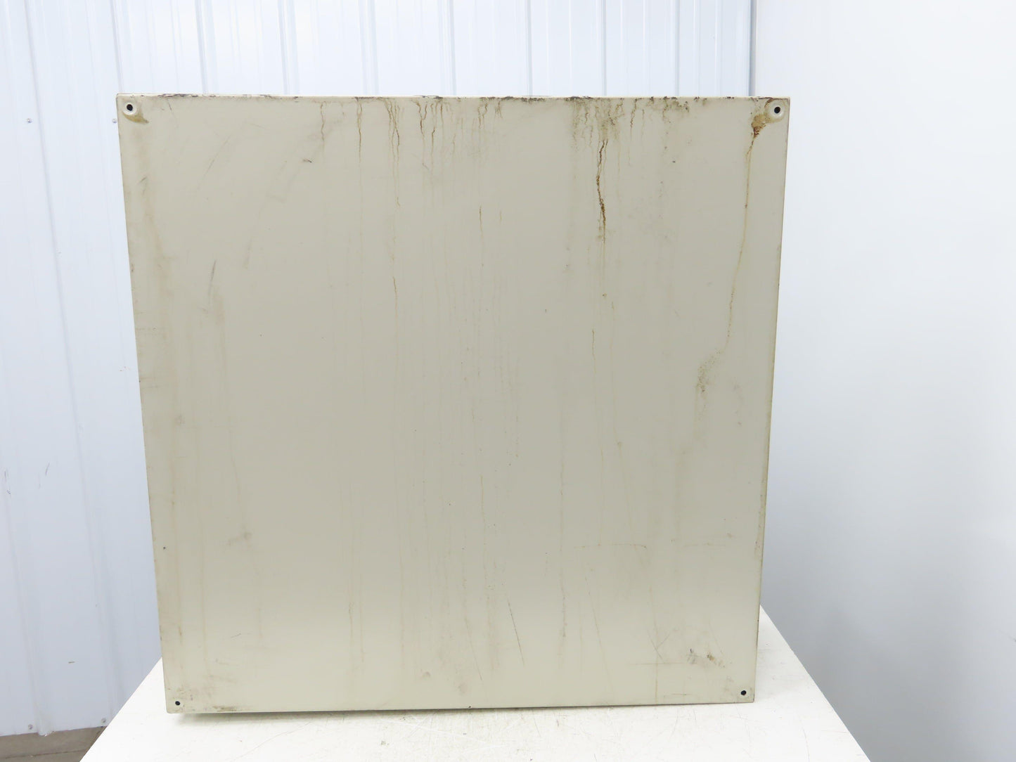 Rittal AE 1110 Double Door Electrical Box Enclosure 40x40x12" Backplate