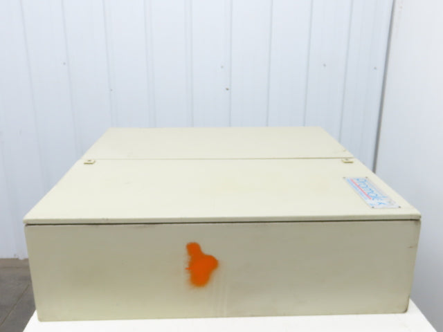 Rittal AE 1110 Double Door Electrical Box Enclosure 40x40x12" Backplate