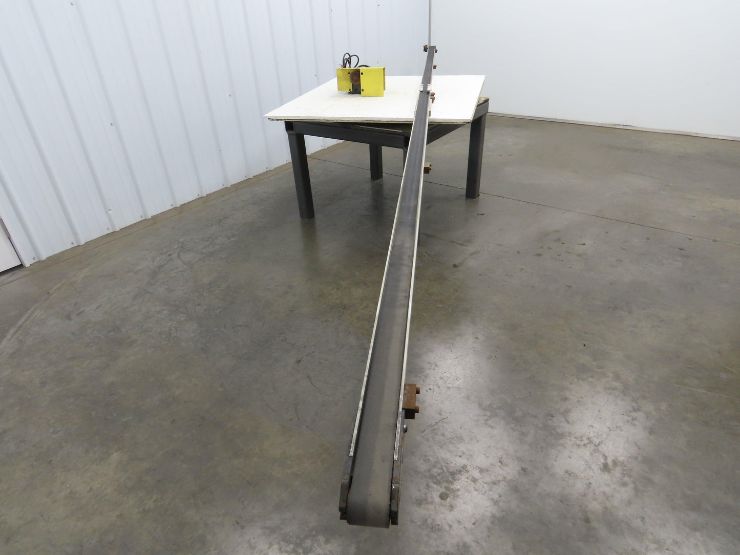 QC Industries 1-7/8" x 192" Small Parts Belt Conveyor 68FPM 230/460V 3PH