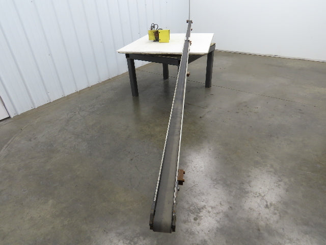 QC Industries 1-7/8" x 192" Small Parts Belt Conveyor 68FPM 230/460V 3PH