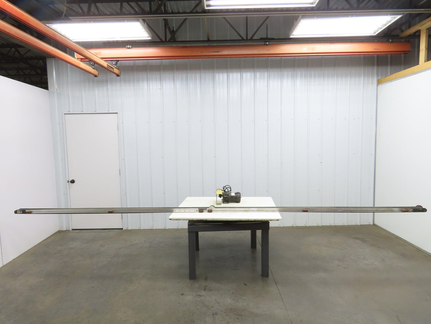 QC Industries 1-7/8" x 192" Small Parts Belt Conveyor 68FPM 230/460V 3PH