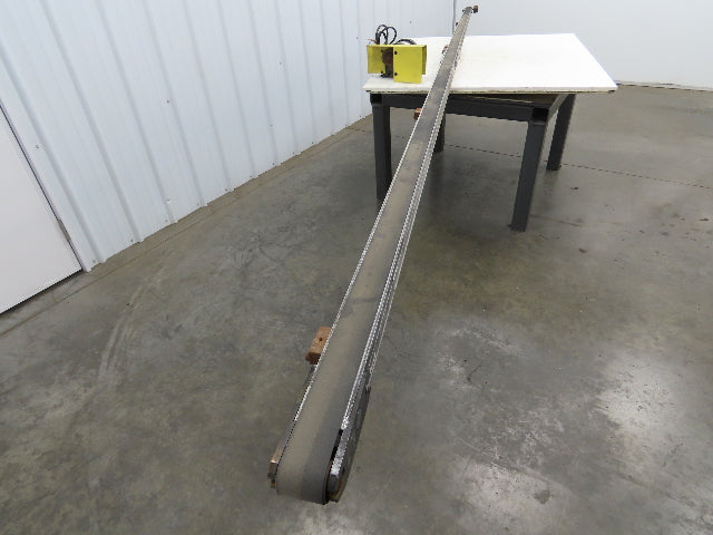 QC Industries 1-7/8" x 192" Small Parts Belt Conveyor 68FPM 230/460V 3PH