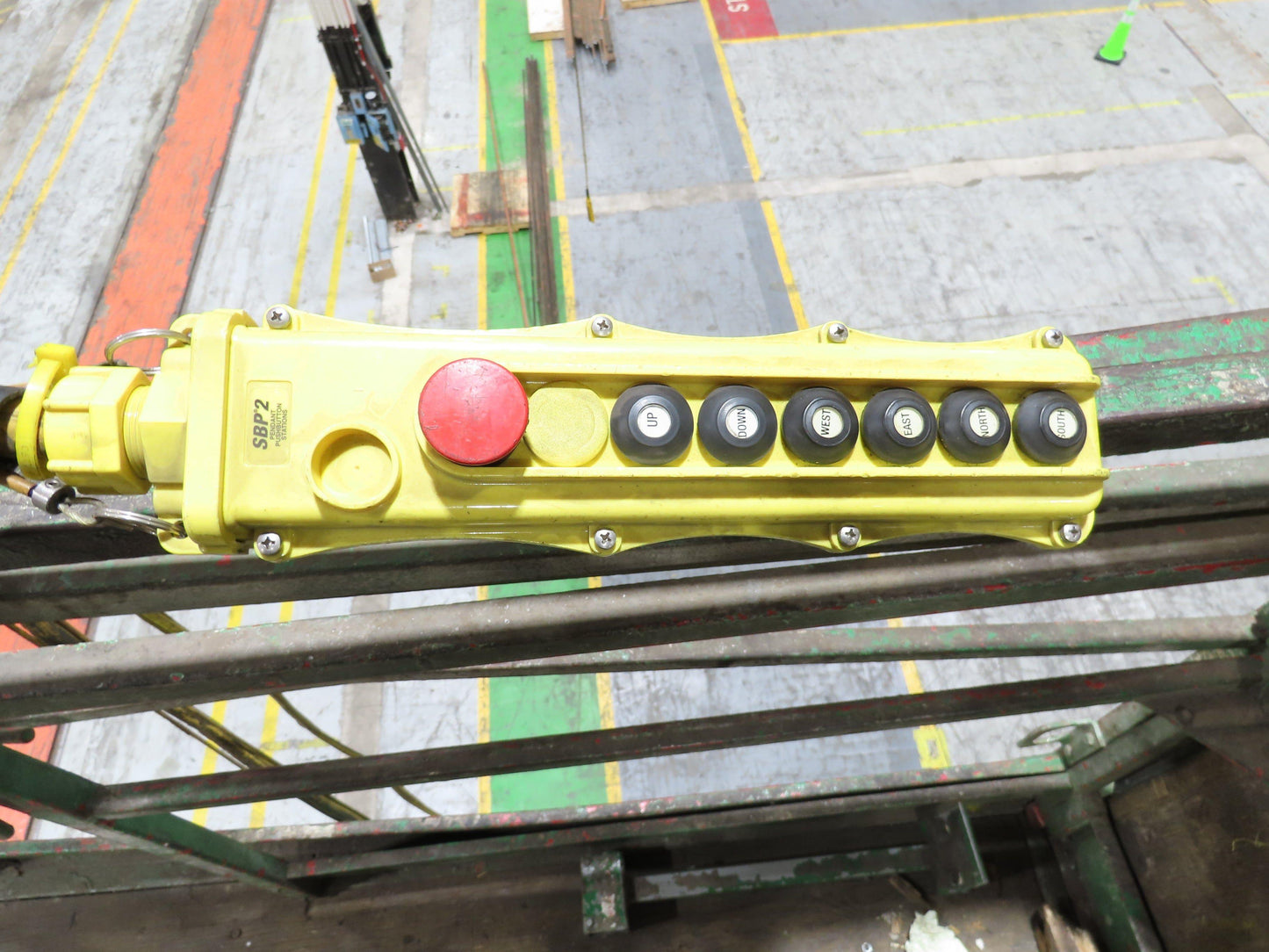 Cleveland Tramrail P&H 5 Ton Single Girder Underhung Bridge Crane 45' 10" Span