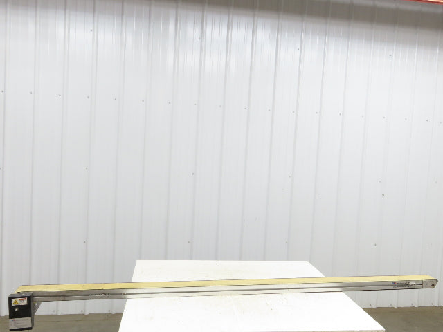 MK North America GUF-P Low Profile Belt Conveyor 96"L x 3.5"W Belt 111fpm