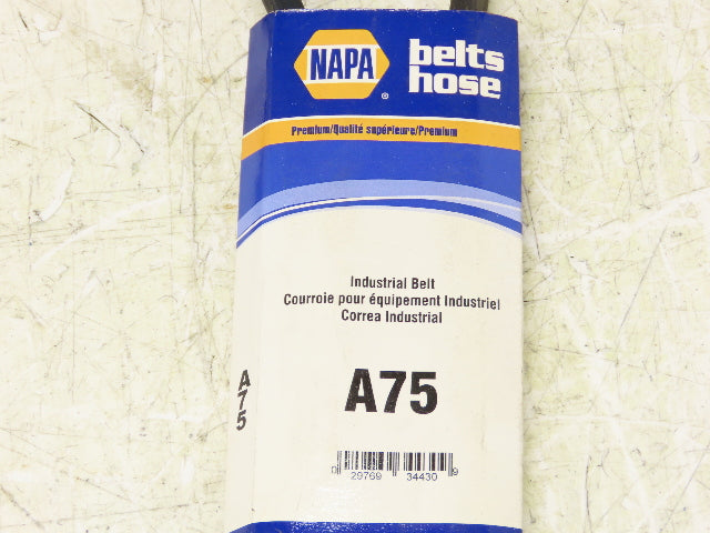 Napa A75 Industrial V-Belt 77 x 1/2" Lot Of 6