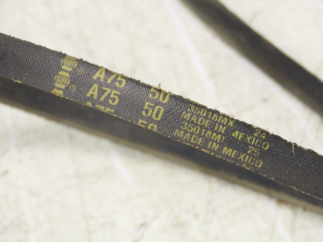 Napa A75 Industrial V-Belt 77 x 1/2" Lot Of 6