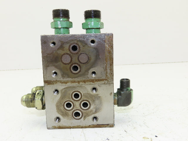 Hydraulic 2 Station Manifold Valve Block D03