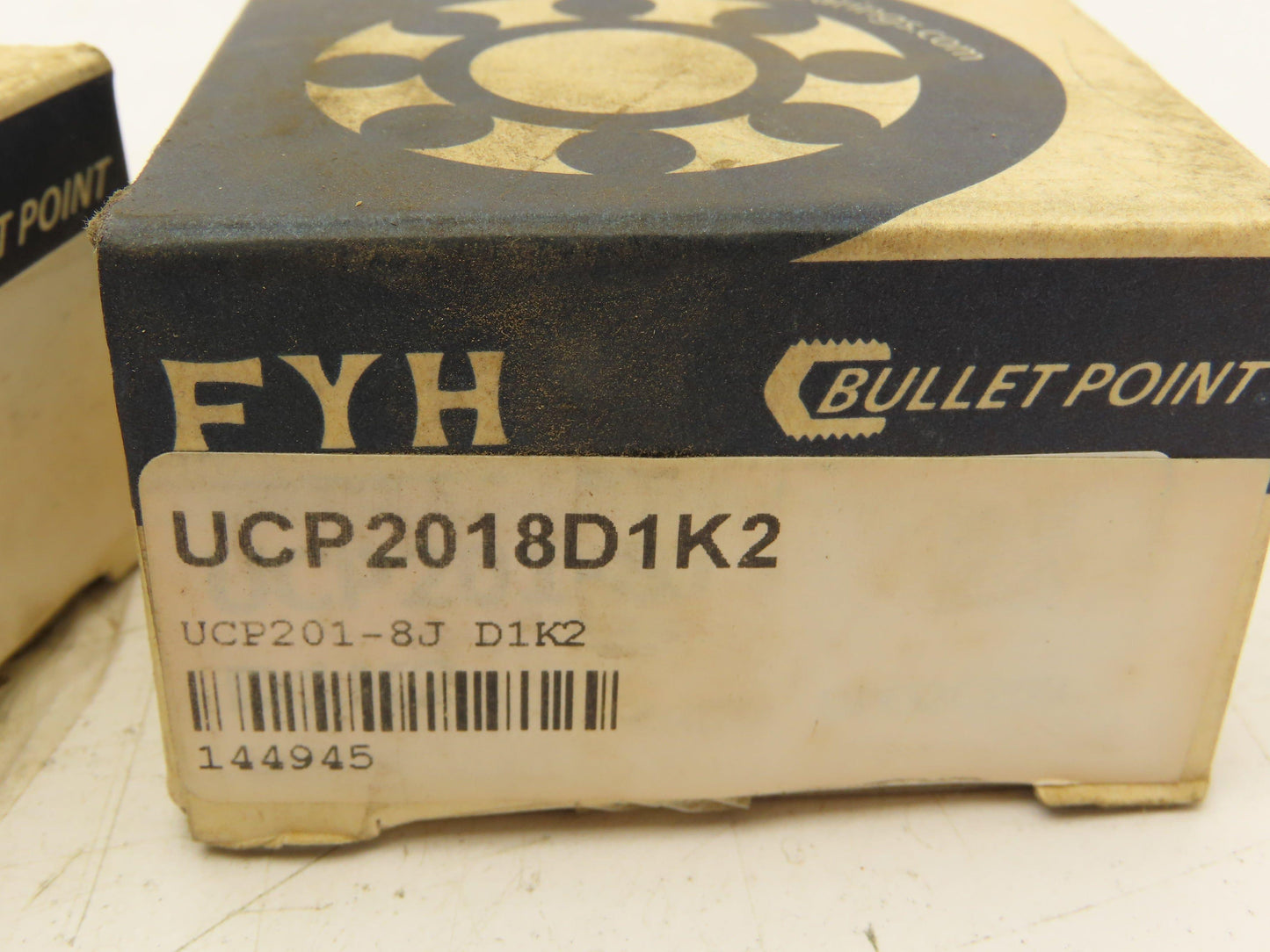 FYH UCP201-8J D1K2 Pillow Block Bearing 1/2" Bore Self Aligning 2 Bolt Lot Of 4