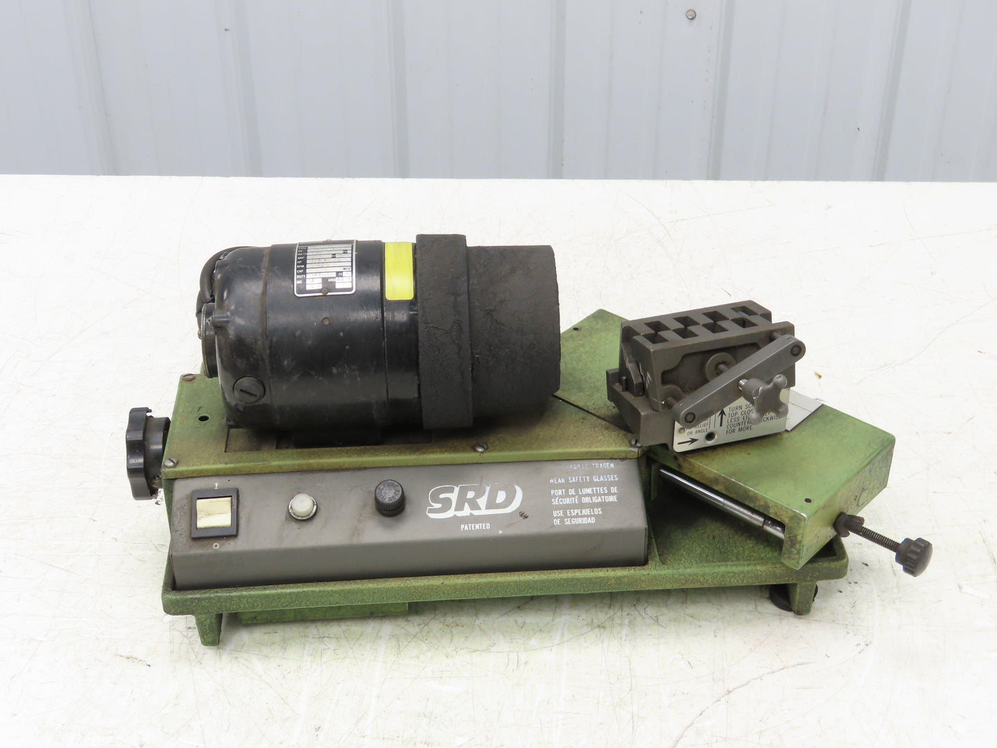 SRD DG80M2391 Service Precision Grinding Drill Bit Sharpener