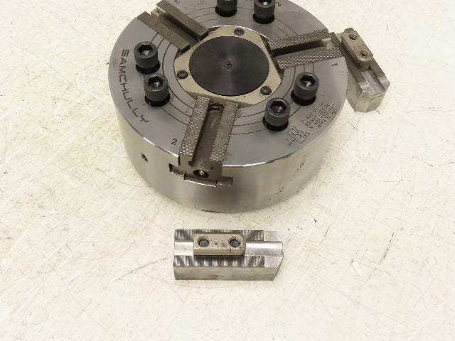 Samchully MH-210V1 Milling Lathe 10" Hydraulic Chuck 3 Jaw 4500RPM 82mm Bore