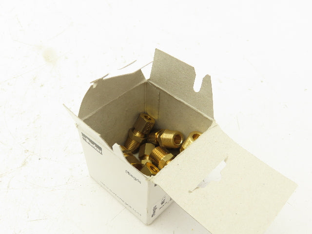 Parker Legris 01050613 Compression Fittings Male Brass 10 Piece
