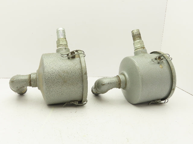 Techno Filter Element Housing Check Valve 5"OD 2-1/2" ID 5" Height Lot of 2