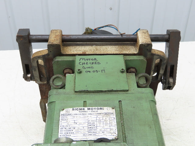 Sicme Motori L2-PVA/V1-V5 Electric DC Motor 8kW 6000 RPM 400V 27A