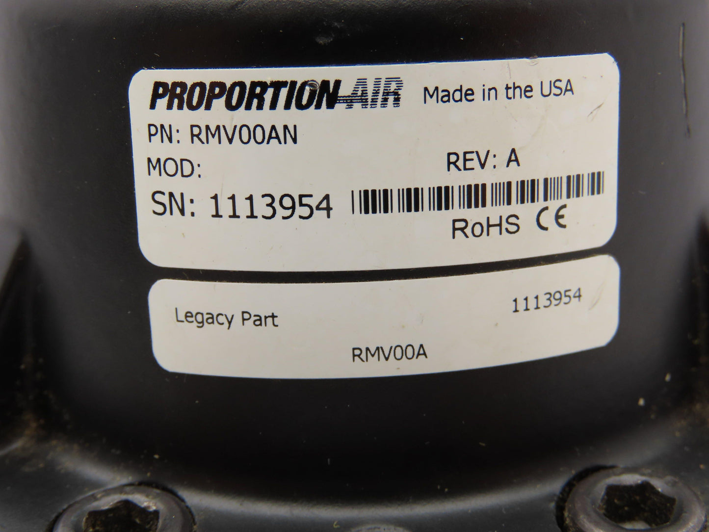 Proportion Air RM00A Pneumatic Volume Booster Regulator 400PSI 1-1/4" NPT