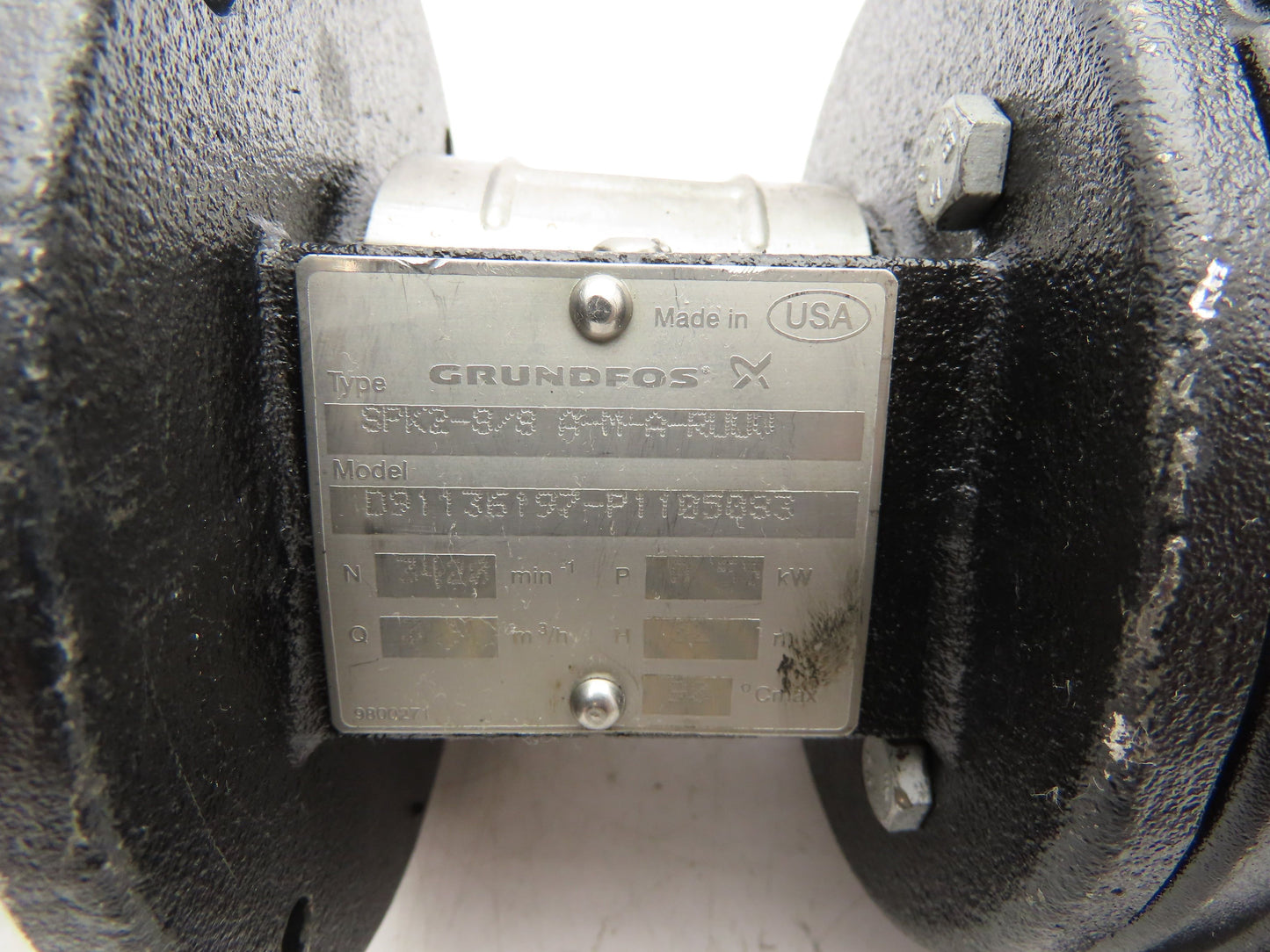 Grundfos MG71B2-14FT85-C Vertical Immersible Coolant Pump 220/440V 0.55kW 13GPM