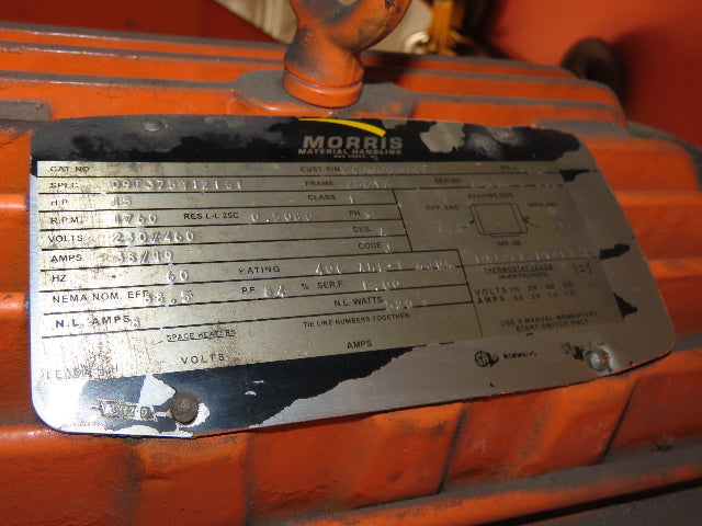 Cleveland Tramrail P&H 15 Ton Double Girder Underhung Bridge Crane 44' 6" Span