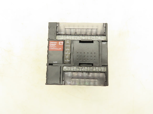 Omron G9SP-N10S Programmable Safety Controller 24VDC 1.6A 10 Inputs 4 Outputs