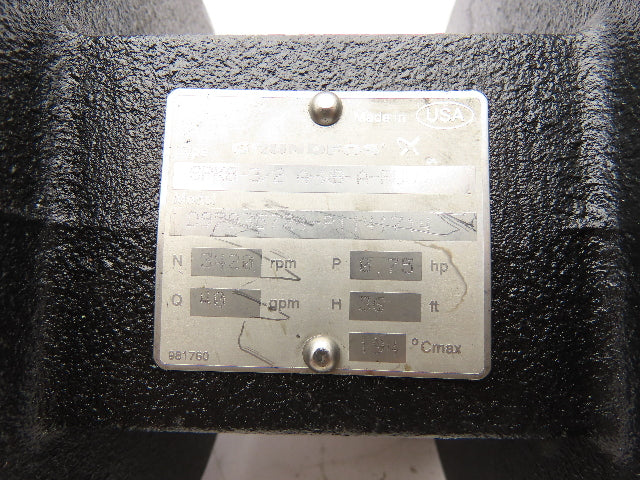 Grundfos SPK8-3/2 A-WB-A-RUUV Vertical Immersion Coolant Pump 3/4HP 40GPM 230V