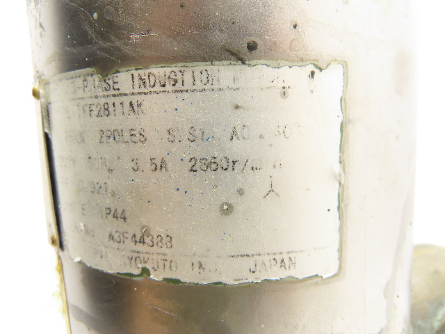 Teral TFE2811AK Vertical Immersion Coolant Pump 2850 RPM 200V