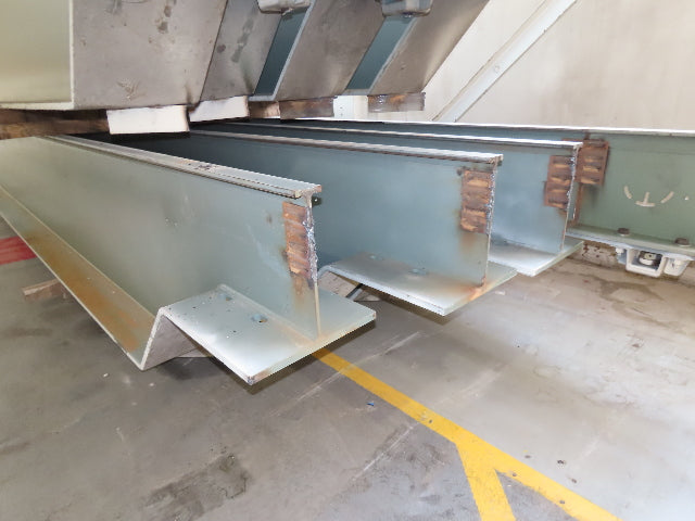 Gorbel Cleveland Tramrail Overhead Crane Runway Beam 36"H 18"W 3.25" Rail 50'L