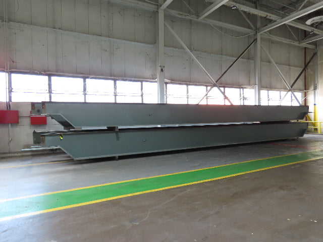 Gorbel Cleveland Tramrail Overhead Crane Runway Beam 36"H 18"W 3.25" Rail 50'L