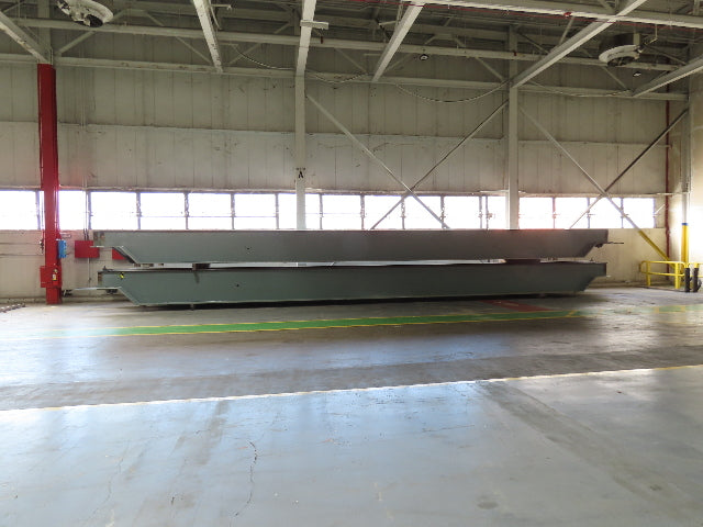 Gorbel Cleveland Tramrail Overhead Crane Runway Beam 36"H 18"W 3.25" Rail 50'L
